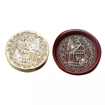 Специальная форма эмалевой медной головки для самостоятельного изготовления ручной головки для счета-штампа для свадебной открытки B