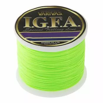 Специальная леска для троллинга VARIVAS Nylon Line 1000 м 50 фунтов Flash Green IGFA