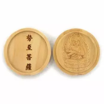 специальная статуя Будды, главный Сейши Бодхисаттва благовоние Будда-хранитель, главный образ Год Лошади, см резьба по дереву, самшит 17730