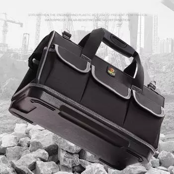 Специальная сумка для инструментов электрика, многоцелевая сумка для технического обслуживания и монтажа, большая сумка для хранения инструментов с утолщением