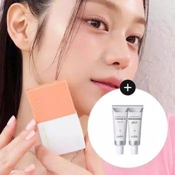 Специальная тональная основа Luna Comfy Light (основной продукт + база 10мл 2 вида),Корейская косметика, КПОП [Single item] No. 1.5 Petal