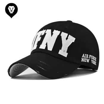 Специально для новой уличной хлопковой бейсболки с вышивкой AFNY, уличная солнцезащитная спортивная кепка, мужская сетчатая шляпа Adjustable