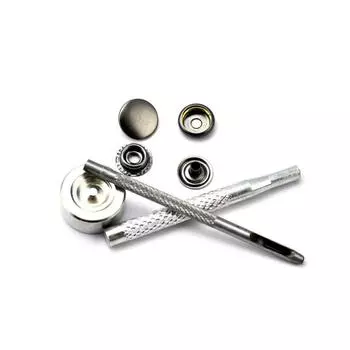 Специально для ножен для ножей своими руками Металлический инструмент для пятизажимной застежки Ручная установка формы для застежек-кнопок Инструмент для кнопок 1 set