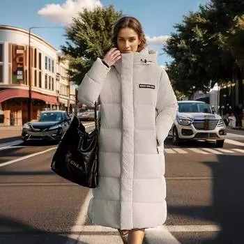 Специально для Xiyin - взрывная утепленная одежда для женщин средней и длинной выше колена, модная хлопковая утепленная одежда M