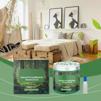 Специальное чистящее средство для нового дома, мягкие и безопасные ингредиенты, свежий запах без резкого запаха. 2 мл очищающего геля*1, активная вода*1 One Size зелёный