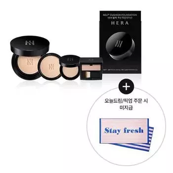 [Специальное предложение] Hera Black Cushion Foundation, корейская косметика, KPOP [Limited Project] 21C1