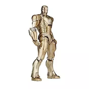 Специальные эффекты Revoltech 052 Iron Man 3 Iron Man Mark 21 окрашенная фигурка Немасштабная ABS&PVC золотой