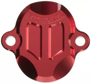 Специальные детали Takegawa, алюминиевая крышка толкателя, комплект красного цвета (набор 2) Z125PRO/KSR110/KLX110 01-18-1046 красный