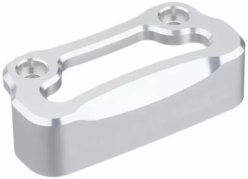 Специальные детали Takegawa алюминиевый кожух главного цилиндра, обработанный на станке, серебристый, общего назначения (APE50/APE100/GROM/Z125PRO/NINJA250R и т. д.) 06-08-3031 серебряный