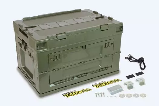 Специальные детали TAKEGAWA Carrier Container Set 50L Olive Drab Оригинальный Carrier Только CT125 (Я55/Я65) 08-01-0192