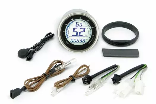 Специальные детали TAKEGAWA D-типа LCD тахометр с нормальной подсветкой и (для случая) Обезьяна/Горилла/Обезьяна 05-05-0039