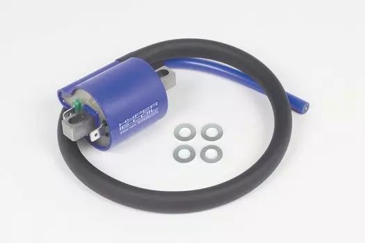 Специальные детали Takegawa Hyper Ignition Coil Blue Ducks PRO 125/CT125/Monkey (FI)/ГРОМ/Детеныш (FI)/Z125 и т.д.. 05-02-0025 синий