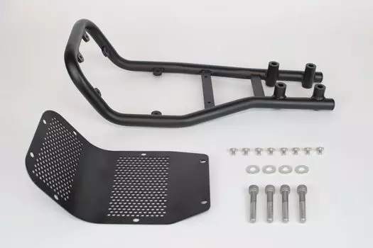 Специальные детали TAKEGAWA Комплект защиты двигателя, черная краска Cross Cub 110 Cub C125 125 125 (JA60)/Супер (JA58)/Обезьяна (JB03)/Дакс (JB04) 06-00-0060 чёрный