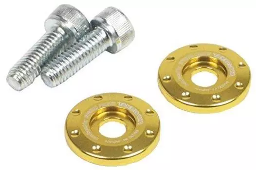 Специальные детали Takegawa обработанный алюминиевый кожух фары боковая часть цвет золотой Z125 PRO Cross Cub 09-11-0097 золотой