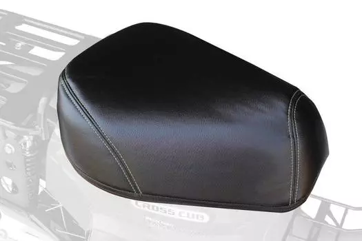 Специальные детали Takegawa Подушка Чехол для сиденья Черный Темно-зеленый Вышивка Cross Cub 110 Кожа/Двойной (JA45) 09-11-0186