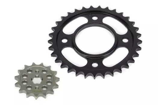 Специальные детали Takegawa SP Комплект звездочек Takegawa долговечность Super Cub 110 Cub 110 (ТАКЕГАВА) (15Т-33Т) (сталь/высокозакаленная) (JA44/59)/Крест