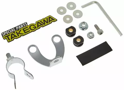 Специальные детали Takegawa SP Takegawa Meter Stay Set Handle Clamp Type (ТАКЕГАВА) 09-05-011 серебряный
