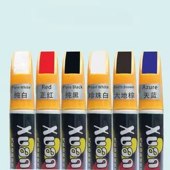 Специальные карандаши для покраски автомобилей Инструменты для ремонта царапин Черно-белые царапины на кузове Пятна краски Уход за лакокрасочным покрытием Универсальные автомобильные аксессуары белый