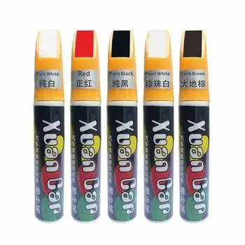 Специальные карандаши для покраски автомобилей Инструменты для ремонта царапин Черно-белые царапины на кузове Пятна краски Уход за лакокрасочным покрытием Универсальные автомобильные аксессуары белый