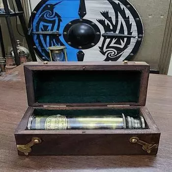 Специальные линзы для функционального телескопа из латуни Ottway, подарок для него, 27,94 см