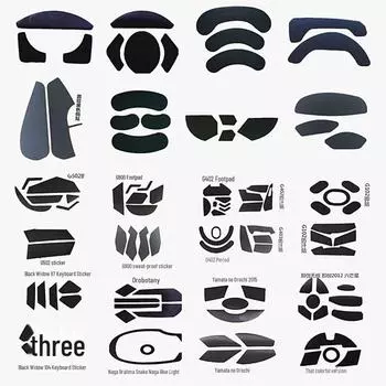 Специальные противоскользящие наклейки для игровых мышей Viper Mini и V2Pro Purgatory Adder V3Pro белый