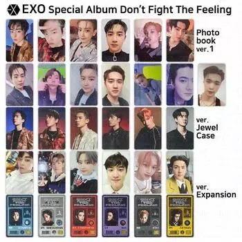 Специальный альбом EXO Don t Fight the Feeling Официальная фотокарточка Бэкхён Кая Xiumin - Expansion ID