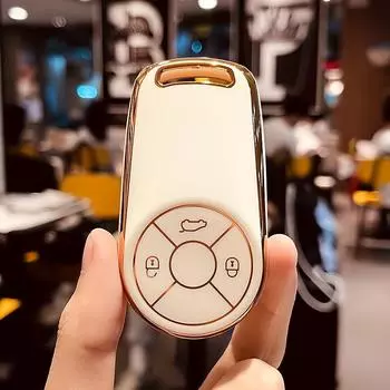 Специальный чехол для ключа Great Wall Euler Good Cat, чехол для автомобильного ключа с пряжкой As Shown in the Figure2