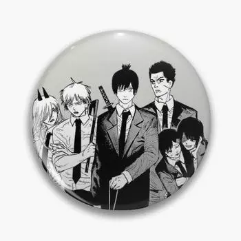 Специальный дивизион 4, бензопила, настраиваемая мягкая пуговица, булавка, подарок, забавная одежда для влюбленных, милый значок, ювелирное изделие, мультяшная шляпа, брошь