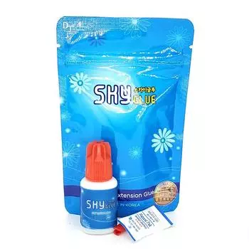 Специальный клей для привитых ресниц, красная крышка, высушенные ресницы