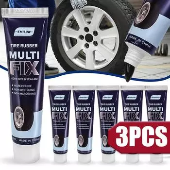 Специальный клей для ремонта трещин в шинах, клей для ремонта наружных стенок автомобильных шин, электрические велосипеды, мотоциклетные камеры, черный мягкий клей
