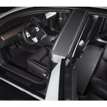 Специальный коврик для заднего багажника автомобиля Tesla Model Y 2021 2025 2025 TPE водонепроницаемый напольный коврик для хранения аксессуаров для украшения пространства