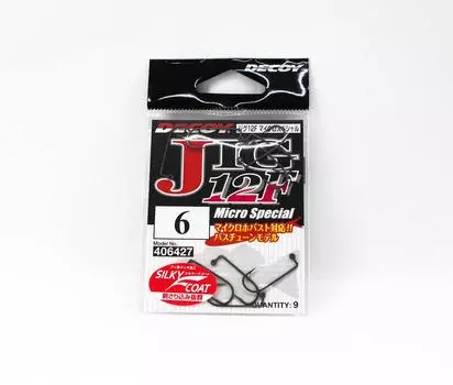 Специальный крючок Decoy Jig-12F Micro, размер 6 (6427)