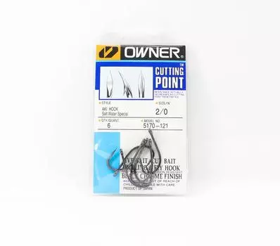 Специальный крючок Owner 5170 Aki SW, размер 2/0 (9971)