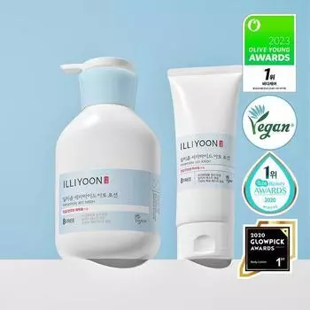 Специальный лосьон Illiyoon Ceramine Ato (334мл + 100мл настоящий подарок) 334ml+100ml