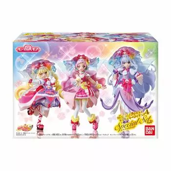 Специальный набор фигурок PreCure Cutie Figure 4 Candy HUGtto! (1 комплект) Игрушка/Жвачка (HUGtto!PreCure)