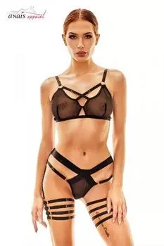 Специальный набор из 2 предметов - Анаис S/M чёрный