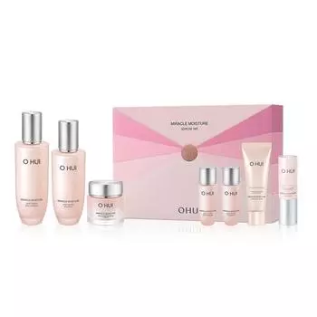 Специальный набор OHUI Miracle Moisture 3P (Кожа 150мл+Эмульсия 130мл+Крем 30мл)