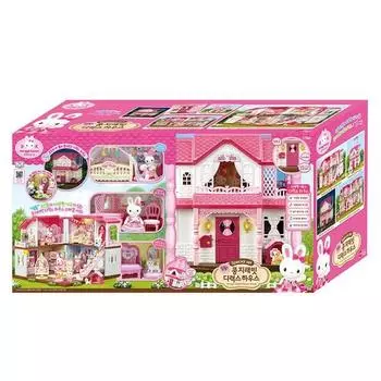 Специальный набор One&One Kongji Rabbit Deluxe House Кукольный домик, разноцветные, популярные игрушки для корейских детей