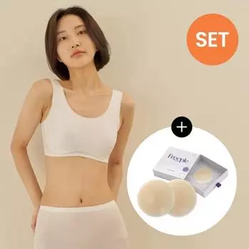 Специальный набор Skinny Five Sheer Bra Organic & Freeple Black M/Glue 8cm