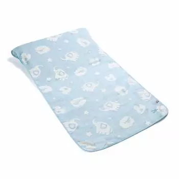 Специальный подарок для особого Имабари Полотенце Многоцелевая Подушка для сна Подушка для предотвращения плевков Молочная Подушка Марлевое Одеяло Типа SMILELOVE Безопасно синий