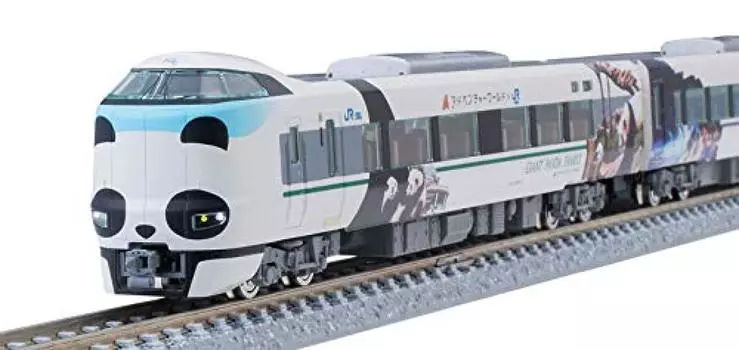 Специальный продукт TOMIX N Gauge 287 Series Panda KuroshioSmile Adventure TrainNew Logo Set 6 Cars 97933 Модель поезда железной дороги