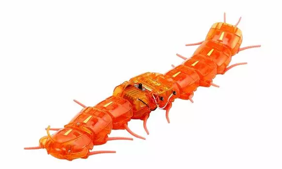 Специальный проект серии Fun Craft от Tamiya, набор для создания робота-сотнижки, прозрачный оранжевый 69928