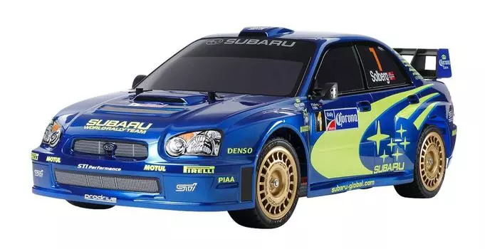 Специальный проект Tamiya RC RCC Subaru Impreza 2004 Mexico chassis 47372 1/10 (ТТ-01 ТИП-Е) внедорожный