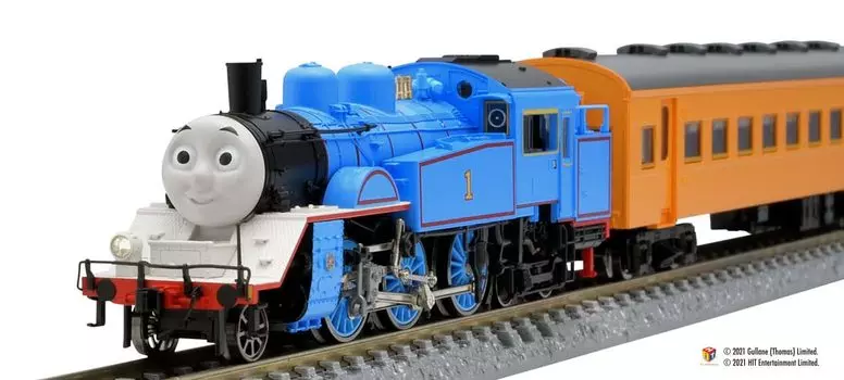 Специальный проект TOMIX N Gauge Oigawa Railway Thomas the Tank Engine Set 9 Cars 97932 Железнодорожная модель паровоза