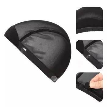 Специальный внутренний парик медицинский MNET BL (Я Генки) Парик, Сетка, Парик, Кепка, Сетка, Парик, Унисекс, Черный, (1 шт., черный)