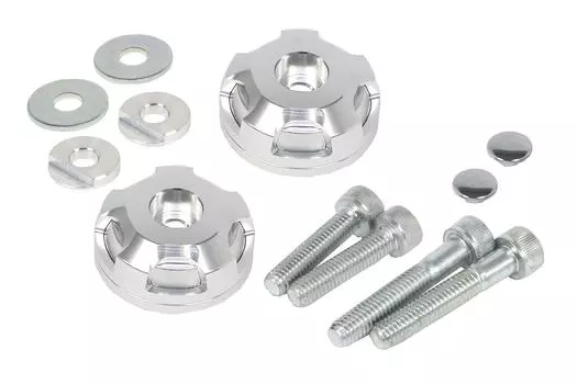 Special parts Takegawa 2 piece handlebar end GROM Cross Cub Dio110 Zoomer X Lead 125 Dunk Tact Giorno Silver/Silver MSX125/SF FORZA-S PCX125/150