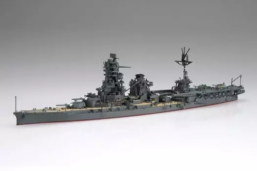 Special Series Japanese Navy Air Battleship Hyuga Plastic Model 1/700 No.89 (1945/Operation Shoichi-go)