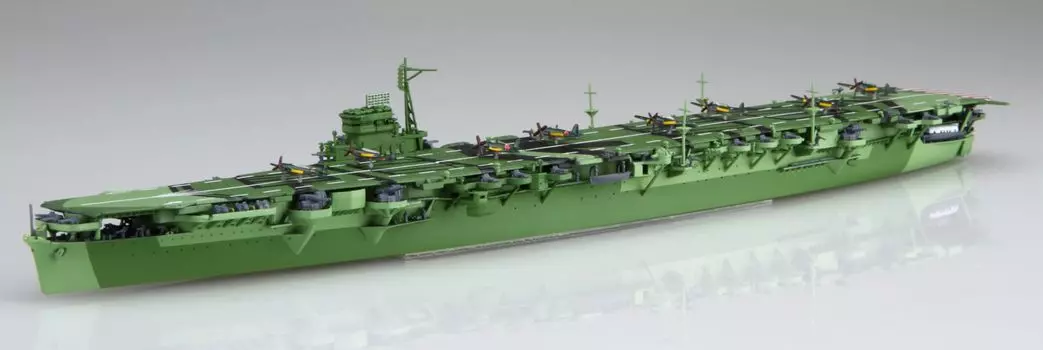 Special Series Japanese Navy Aircraft Carrier Amagi Etched Plastic Model 1/700 No.17 EX-1 (with Parts)