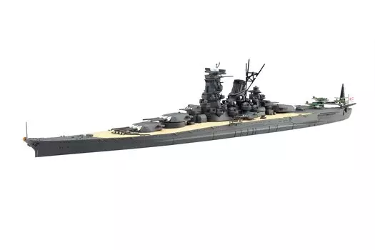 Special Series Japanese Navy Battleship Musashi in Plastic Model 1/700 No.023 (Completed 1945)