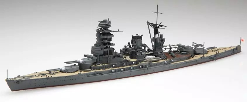 Special Series Japanese Navy Battleship Mutsu Plastic Model 1/700 No.33